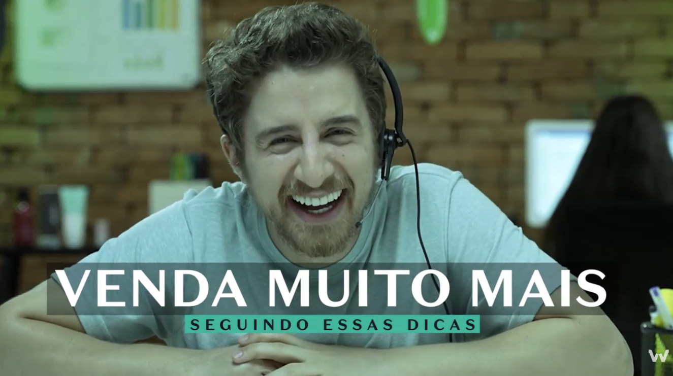 Cena da série com a mensagem Venda muito mais seguindo essas dicas